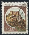 Италия 1980 г. • SC# 1420 • 200 L. • Замки Италии • Черро-аль-Вольтурно • Used F - VF