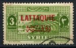 Латакия 1931-1933 гг. • SC# 13 • 3 pi. • надпечатка на осн. выпуске марок Сирии • Used VF