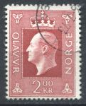 Норвегия 1969 - 1983 гг. • SC# 539 • 2 kr. • Король Улаф V • стандарт • Used F-VF