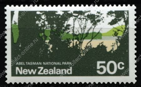 Новая Зеландия 1970-1971 гг. • SC# 456 • 50 c. • Основной выпуск • Национальный парк Тасмана • MNH OG XF