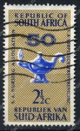 Южная Африка 1964 г. Sc# 304 • 2 ½ c. • 50-летие национальной ассоциации хосписов • Used VF