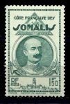 ФР. СОМАЛИ (ДЖИБУТИ) 1938-40гг. SC# 169 / 1.50 fr. / ЛАГАРД / MNH OG VF