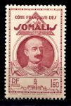 ФР. СОМАЛИ (ДЖИБУТИ) 1938-40гг. SC# 170 / 1.60 fr. / ЛАГАРД / MNH OG VF