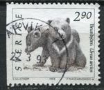 Швеция 1992-2009 гг. • Sc# 1922 • 1.90 kr. • Арктический медведь(детёныши) • стандарт • Used F-VF