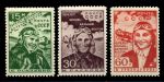 СССР 1939 г. • Сол# 660-2 • 30 - 60 коп. • Женский перелет Москва - Дальний Восток • MLH OG VF • полн. серия