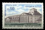 Франция 1970 г. • Mi# 1724 • 0.80 fr. • Восстановление здания Королевской солеварни • MNH OG VF