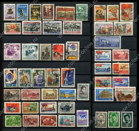 СССР до 1960 г. • лот 50+ марок (с дефектами) • Used/MNG/MH OG