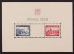 Чехословакия 1938 г. • Mi# Block 4 • Филателистическая выставка в Праге • виды страны • блок • MNH OG VF