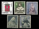 Испания 1964 г. • Mi# 1413-1417 • 75-летие канонизации статуи Девы Милосердия (Барселона) • полн. серия • MNH OG VF
