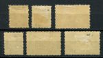 Канада 1935 г. • Sc# 211-6 • 1 - 13 c. • 25-летие коронации Георга V • полн. серия • MH OG VF ( кат. - $30 )