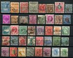 Британские колонии • 40 разных старинных марок • Used F-VF