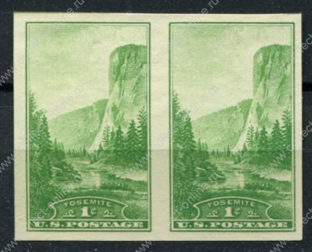 США 1935 г. • Sc# 756 • 1 c. • Национальные парки, Калифорния • пара • MNG NH VF