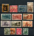 Саар 1922-1935 гг. • подборка 14 марок • архитектура • Used VF