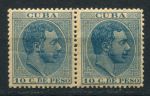 Куба 1888 г. • Sc# 130 • 10 c. • король Альфонсо XII • стандарт • пара • MNH!! OG F