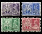 Индия 1946 г. • GB# 325-8(Sc# 278-81) • 9 p. - 12 a. • Выпуск Победы • полн. серия • MNH OG VF ( кат. - £6 )