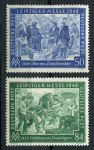 Германия • Совместная зона оккупации 1948 г. • Mi# 967-8 • 50 и 84 pf. • Лейпцигская весенняя ярмарка • для оккупированных территорий • полн. серия • MNH OG VF