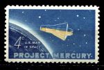 США 1962 г. • SC# 1193 • 5$ • Космический полёт Дж Глена на корабле "Меркурий" • MNH OG