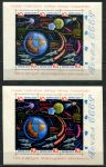 СССР 1964 г. • Сол# 3089,3089A • 10 коп.(6) • "Путь к звездам прокладывают коммунисты!" • блоки • MNH OG* VF