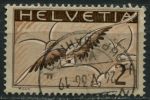 Швейцария 1930 г. • Mi# 245 • 2 fr. • почтовые орлы • авиапочта • Used XF ( кат.- € 13 )