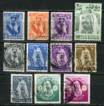 Бахрейн 1960-1976 г. • стандарты • султаны • 11 марок • Used VF