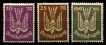 Германия 1923 г. • Mi# 235-7 • 10 - 100 M. • лесной голубь • авиапочта • полн. серия • MH OG VF