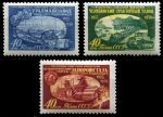 СССР 1958 г. • Сол# 2249-51 • 40 коп.(3) • Первенцы индустрии • полн. серия • MNH OG VF