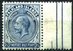 Фолклендские о-ва 1921-1928 гг. • Gb# 76a • 2½ d. Георг V • стандарт • MNH OG XF+ (кат.- £27)