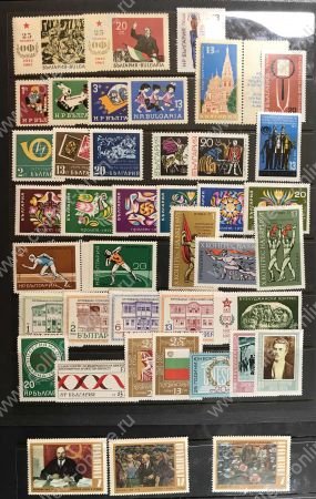 Болгария 1967-1974 гг. • лот 40+ чистых ** марок (серии) • MNH OG XF ( кат. - €20+ )