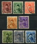 Египет 1944-1950 гг. • SC# 242..51 • 1 .. 22 m. • король Фарук • стандарт ( 8 марок ) • Used VF