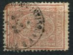 Египет 1872 г. • SC# 19 • 5 pa. • Сфинкс и пирамиды • стандарт • Used F- ( кат.- $ 6 )