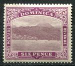 Доминика 1908-1920 гг. • Gb# 52 • 6 d. • вид столицы Розо с моря • MNH OG VF- ( кат.- £10+ )