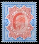 Индия 1902-1911 гг. • Gb# 147 • 25 R. • Эдуард VII • стандарт • редкость! • копия