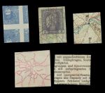 Восточная Украина • Атаман Петлюра 1920 г. • Сол# 2 .. 14 • 2 .. 200 гр. • 5 марок • типографский брак • MNG VF ®