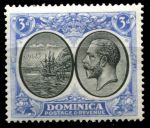 Доминика 1923-1933 гг. • Gb# 79 • 3 d. • Георг V • фрегат у берегов острова • MLH OG XF ( кат.- £5 )