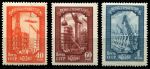 СССР 1956 г. • Сол# 1953-5 • 40 коп. - 1 руб. • День строителя • полн. серия • MNH OG VF