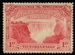 Родезия 1905 г. • Gb# 94 • 1 d. • Водопад Виктория (перф. - 14) • MNG VF ( кат.- £9- )