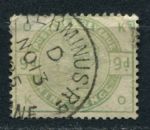 Великобритания 1883-1884 гг. • GB# 195 • 9 d. • королева Виктория • стандарт • Used ( кат.- £480 )