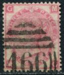 Великобритания 1867-1880 г. • Gb# 103 pl. 10 • 3 d. • Королева Виктория • стандарт • Used VF ( кат.- £175 )