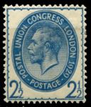 Великобритания 1929 г. • Gb# 437 • 2½ d. • Международный почтовый конгресс(UPU) в Лондоне • концовка серии • MH OG VF ( кат.- £ 10 )