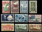 Французские колонии и территории XX век • лот 10 разных старых марок • MNH OG VF