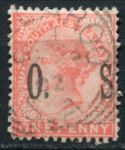 Южная Австралия 1899-1901 гг. • GB# O81 • 1 d. • надпечатка "O.S."(тип III) • официальная почта • Used VF