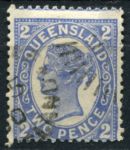 Квинсленд 1897-1908 гг. • Gb# 234 • 2 d. • Королева Виктория • стандарт • Used VF