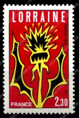 Франция 1979 г. • Iv# 2065 • 2.30 fr. • регионы Франции, Лотарингия • MNH OG VF
