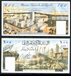 Алжир 1964 г. • P# 125 • 100 динаров • корабли в порту • регулярный выпуск • UNC*