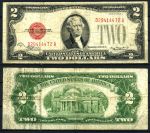 США 1928 г. • P# 378d D • 2 доллара • Джефферсон • F