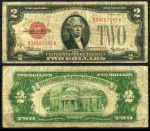 США 1928 г. • P# 378 C • 2 доллара • Джефферсон • F-
